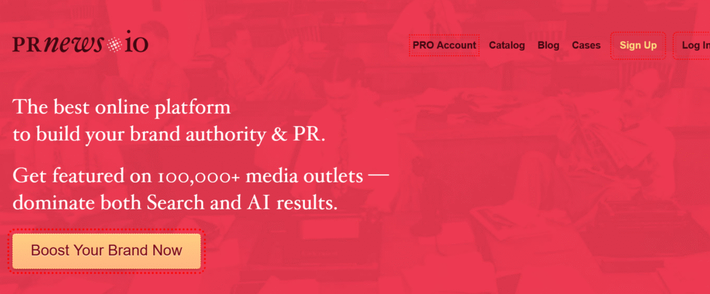 PRNEWS.IO content marketing platform 