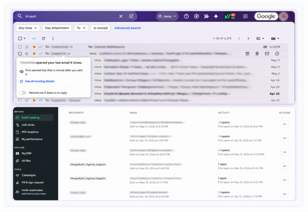 Email Tracker for Gmail