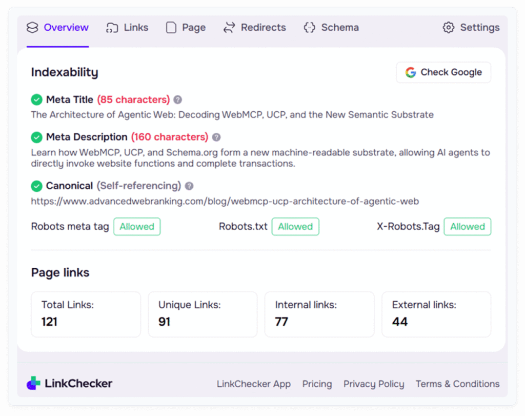 Link Checker Pro