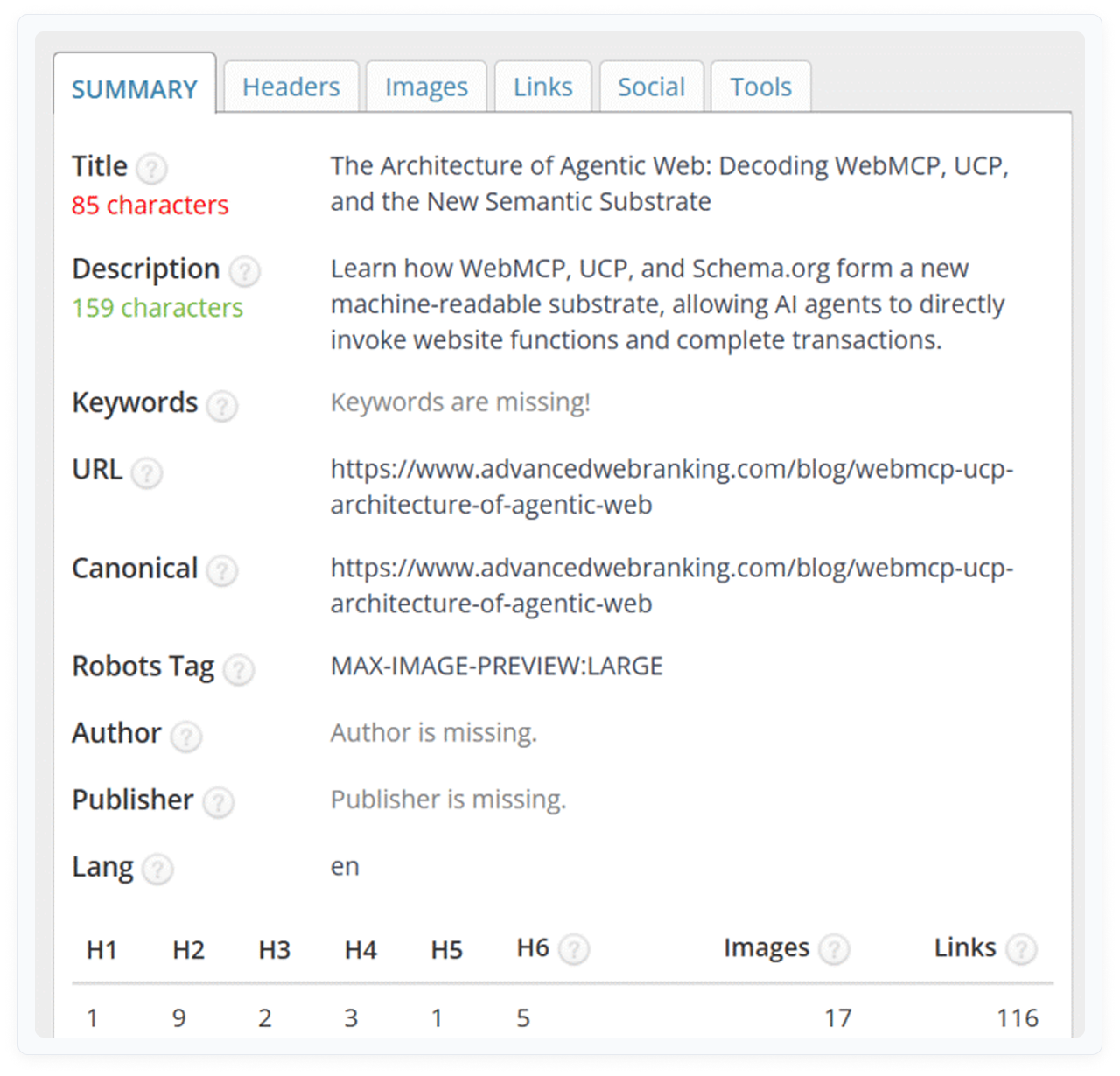 SEO Meta in 1 Click